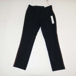 A New Day Women's Skinny Ankle Side Zip Pants Size 10 Regular High Rise Black